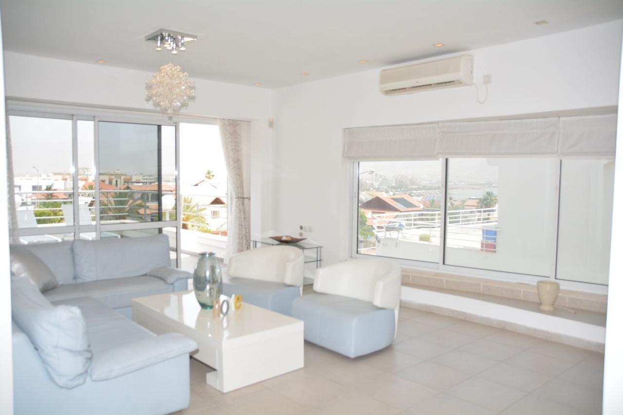 Villa With Heated Pool And Jacuzzi Sea View 300M Front Of The Beach Eilat Esterno foto