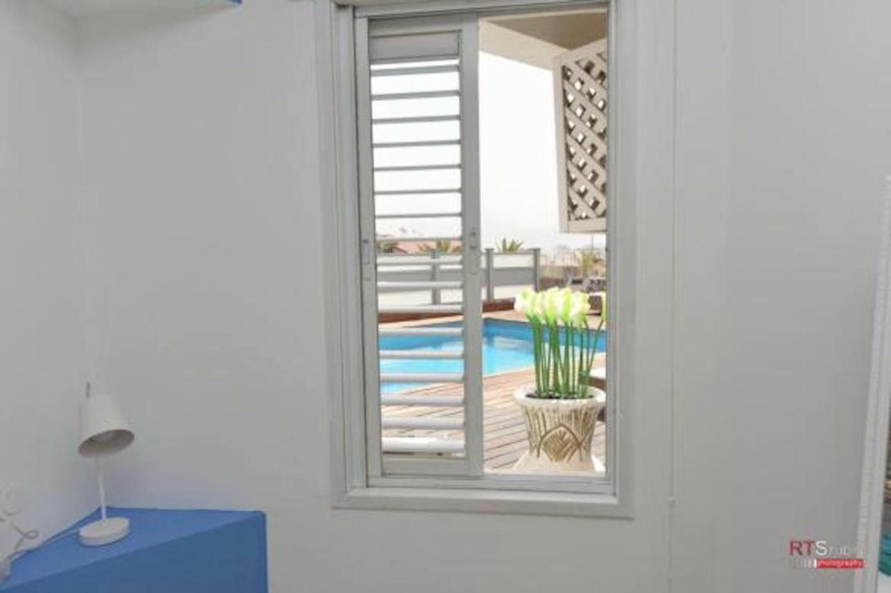Villa With Heated Pool And Jacuzzi Sea View 300M Front Of The Beach Eilat Esterno foto
